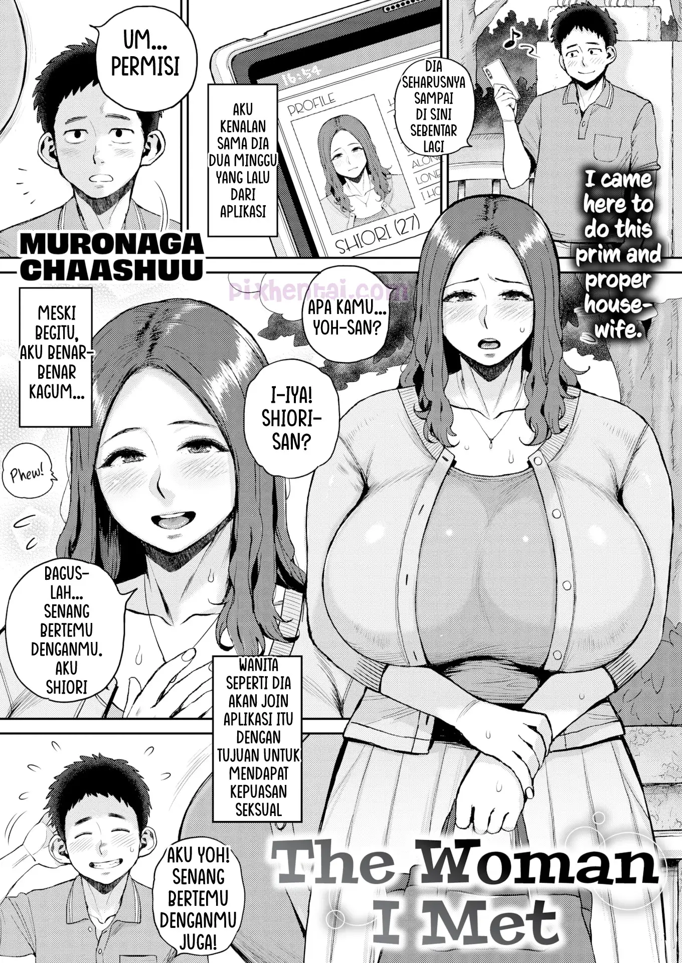 Komik hentai xxx manga sex bokep The Woman I Met Susunya Lebih Besar dari Ekspektasiku 1